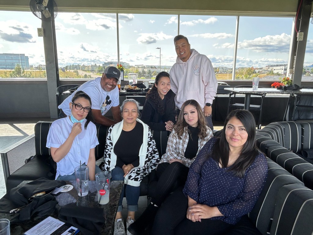 Top Golf Centennial group photo