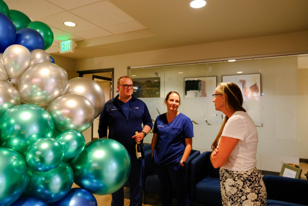 Part of the team at Southlands Orthodontic.