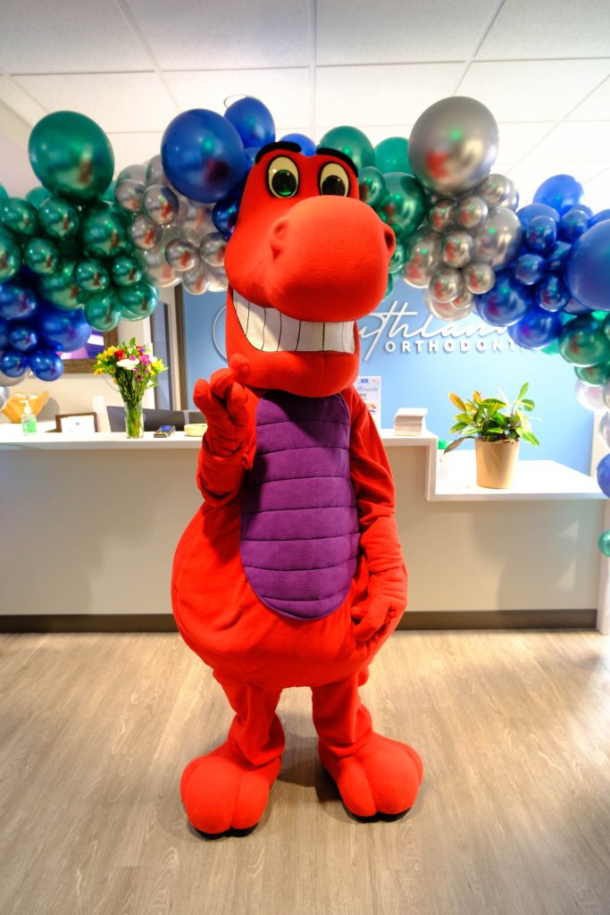 Mascot of the Southlands Orthodontic team.