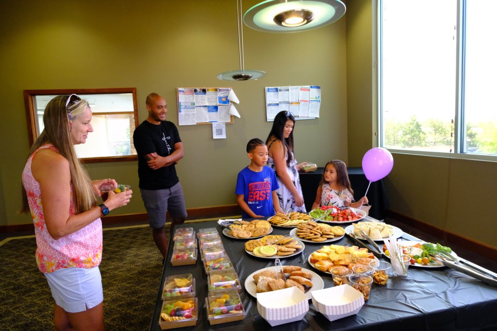 Creating memories with the Southlands Orthodontic team.