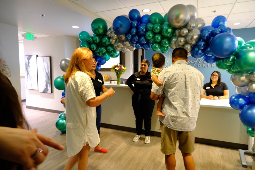 Creating memories with the Southlands Orthodontic team.