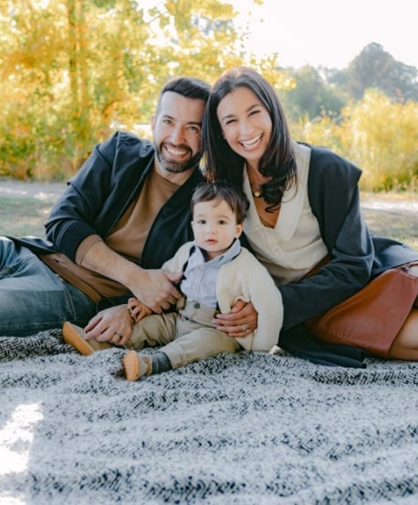 Dr. Michelle Mian with her family